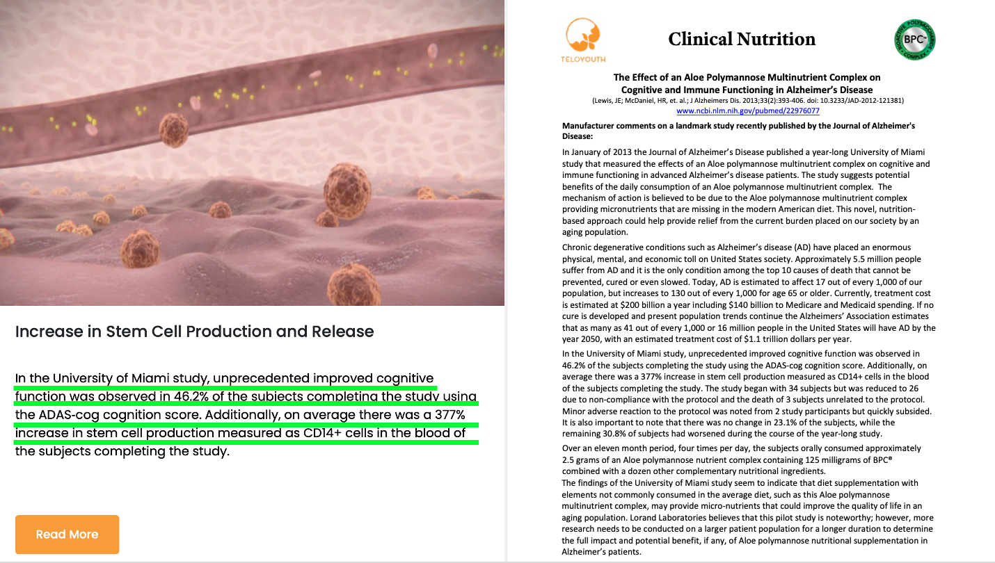 Universidad de Miami cognitive function study